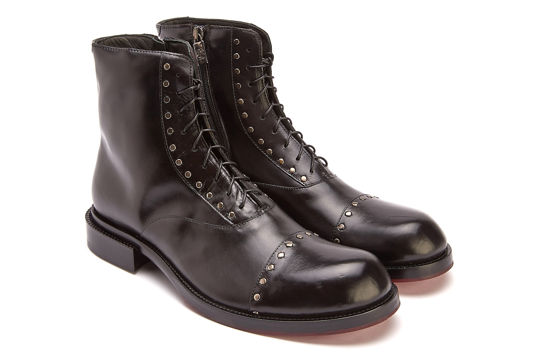 Men's Lace Up Ankle Boots JO GHOST 1990 Nero | Apia