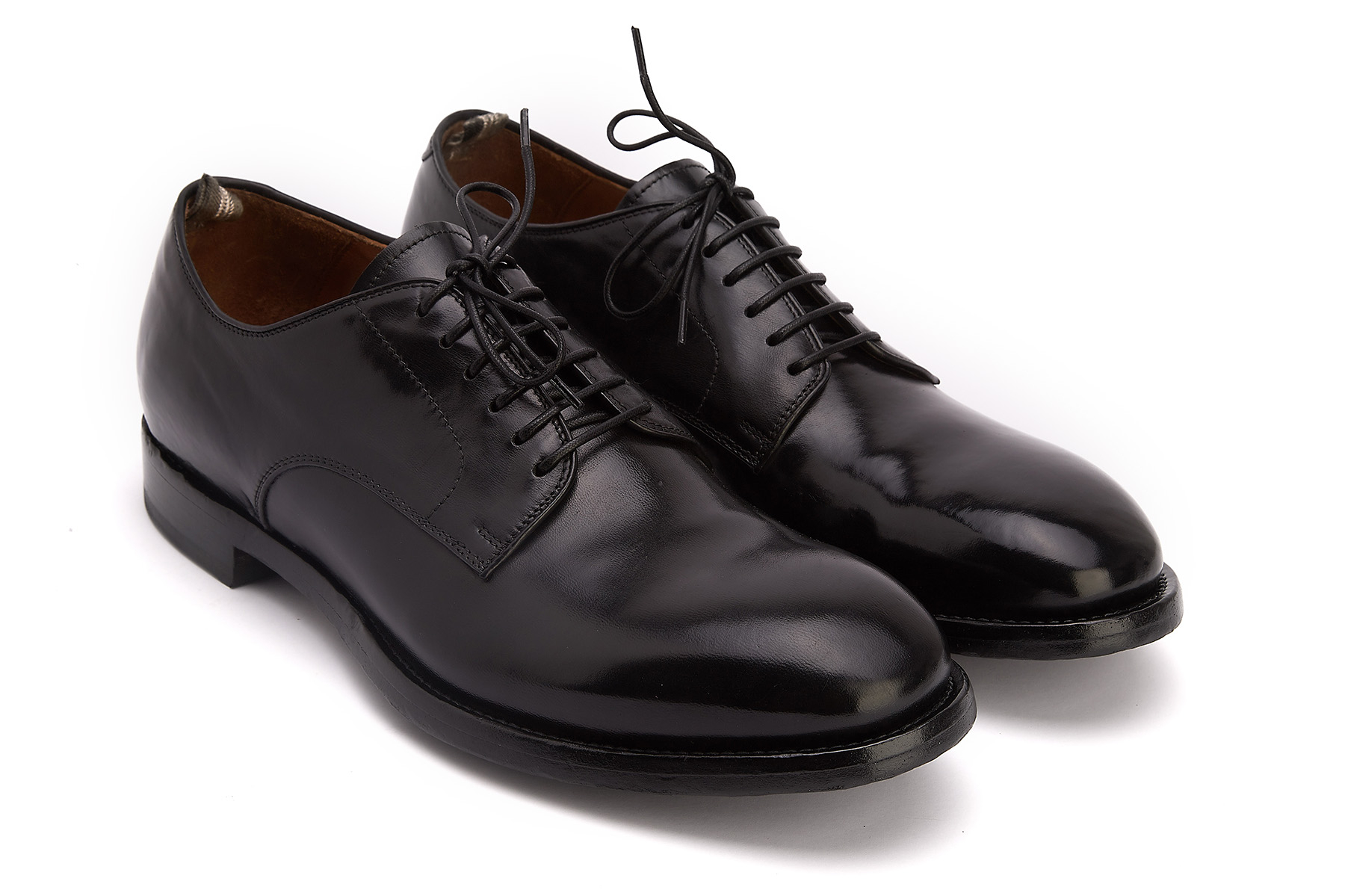 Men's Derby Shoes OFFICINE CREATIVE Emory 010 Nero | Apia