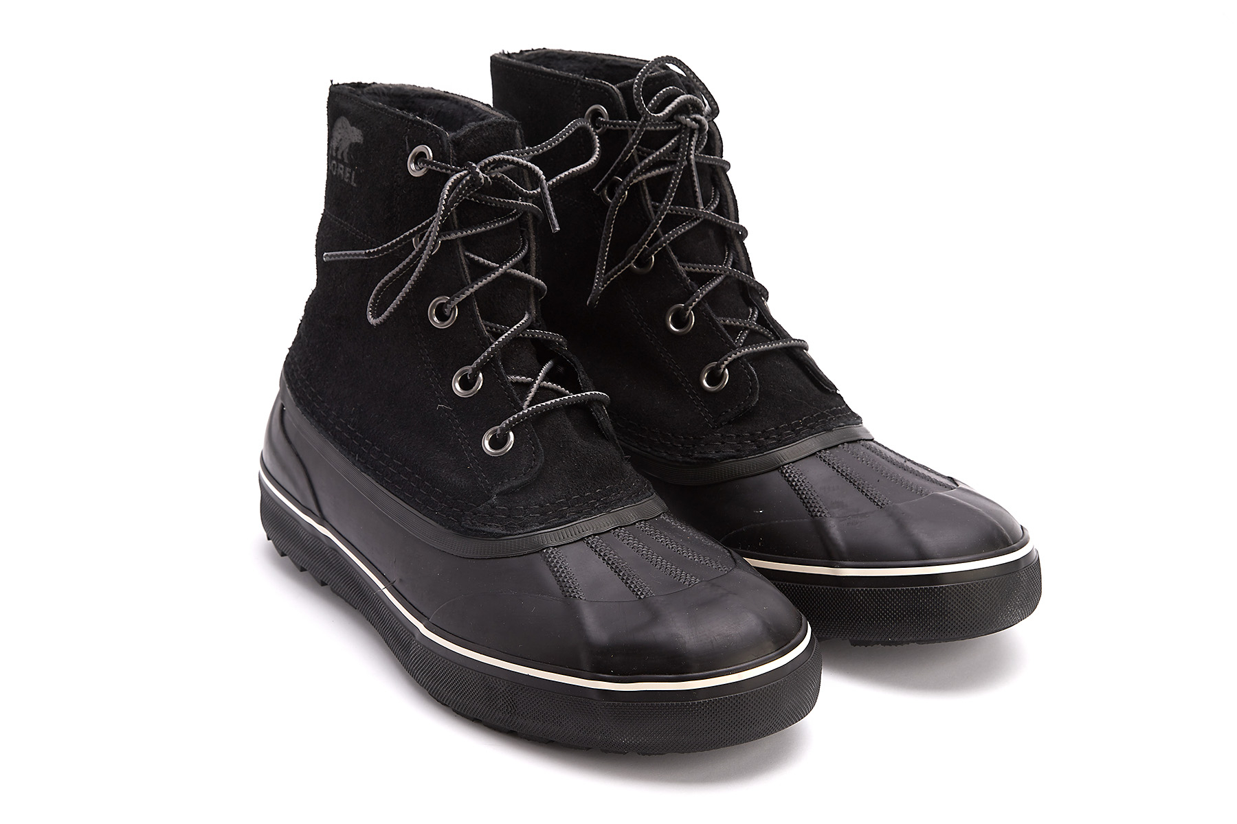 Men's Insulated Boots SOREL Cheyanne Metro Lace Black | Apia