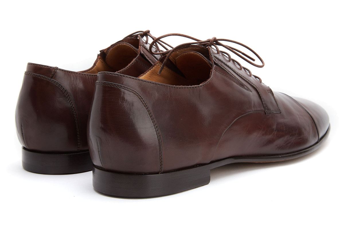 Men's Derby Shoes APIA Asystent Marrone | Apia