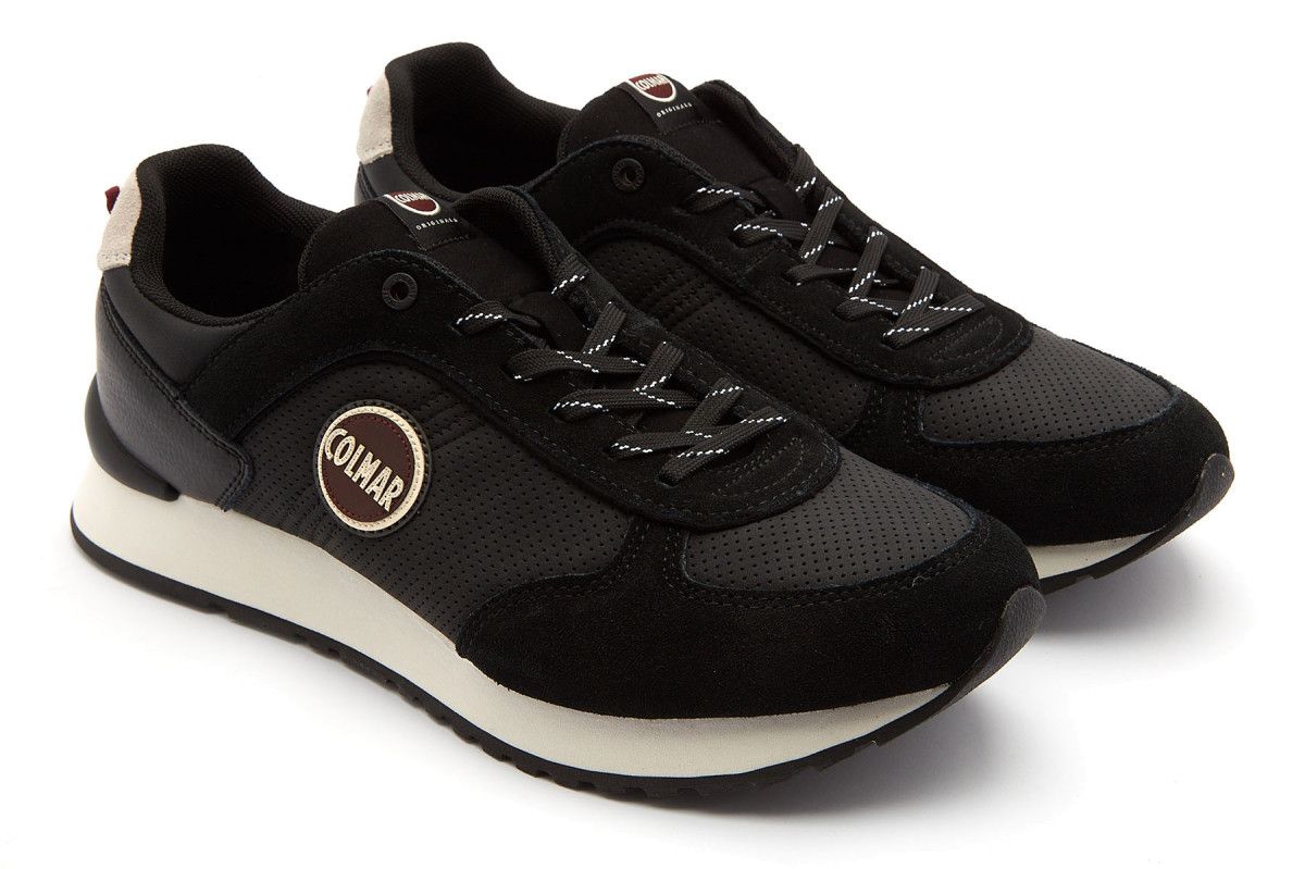 Men's Sneakers COLMAR Travis Drill 014 Black | Apia