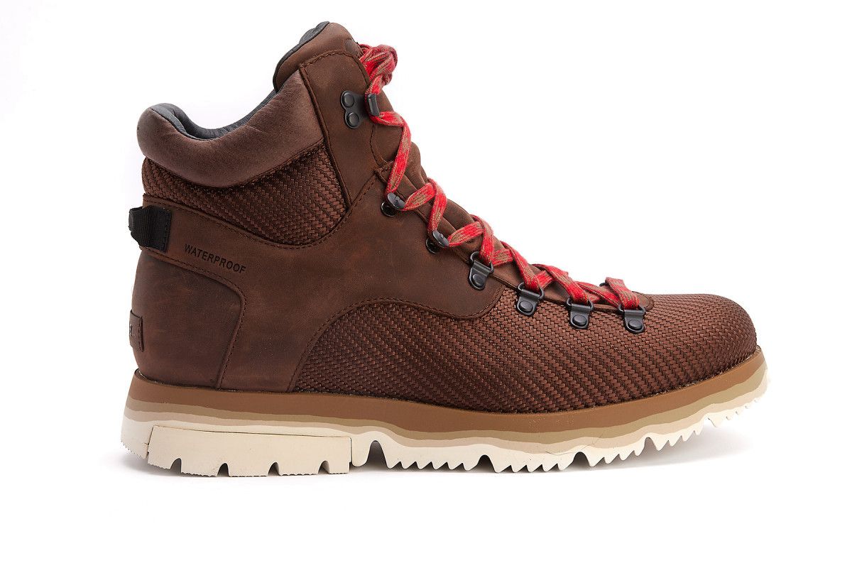 Men'e Insulated Lace Up Ankle Boots SOREL Atlis Axe Wp Tobacco | Apia