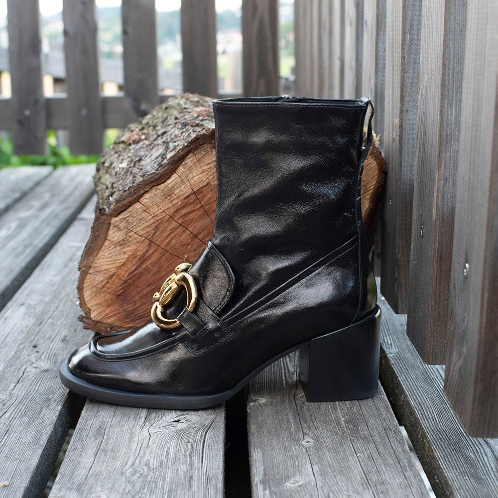Women's Ankle Boots HOGL 4-105623 Schwarz Maggie | Apia