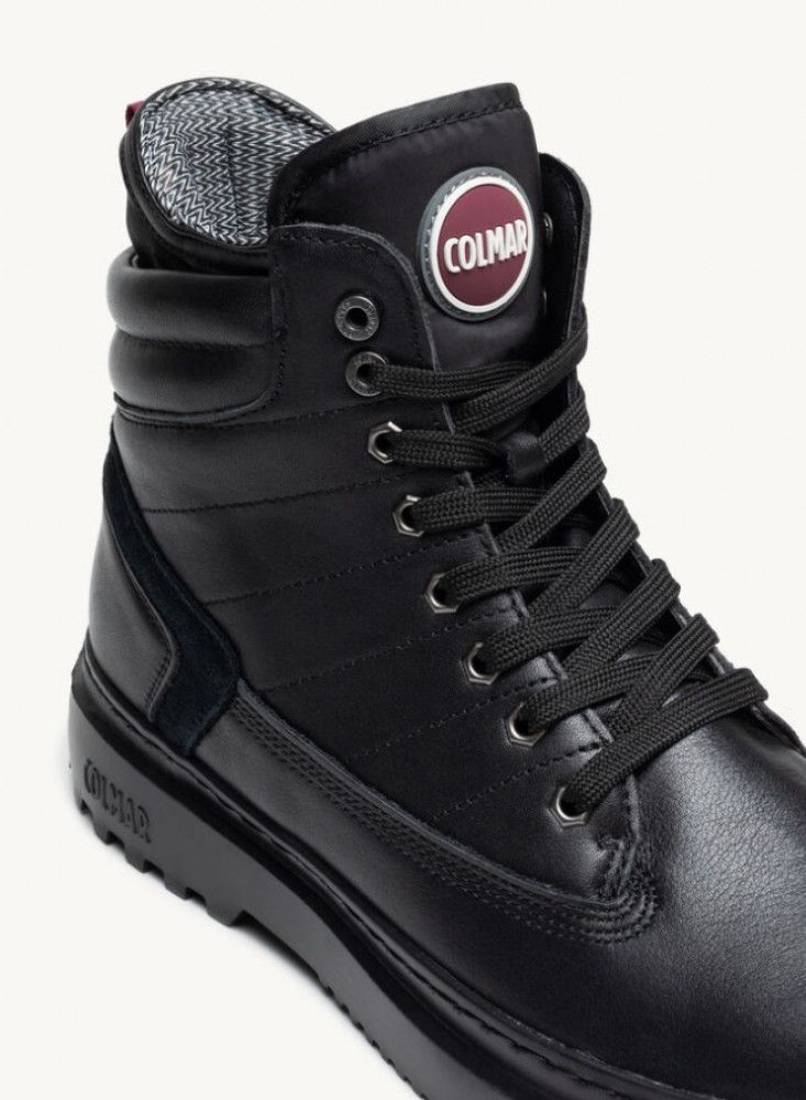 Men's Lace Up Shoes COLMAR Snower Premium Black | Apia