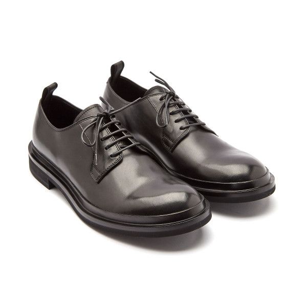 Men's Derby Shoes OFFICINE CREATIVE Major 001 Nero | Apia