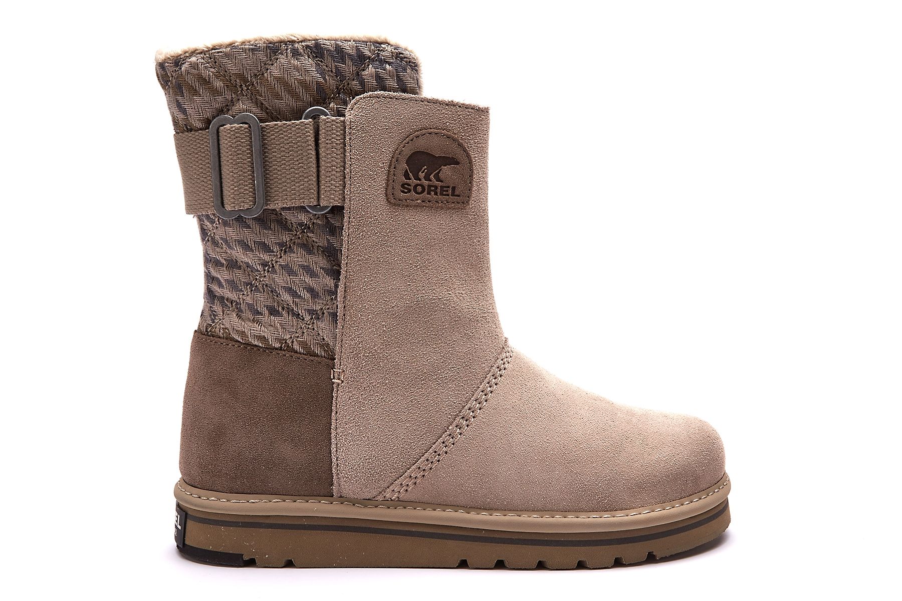 Women's Insulated Ankle Boots SOREL Newbie Silver Sage | Apia
